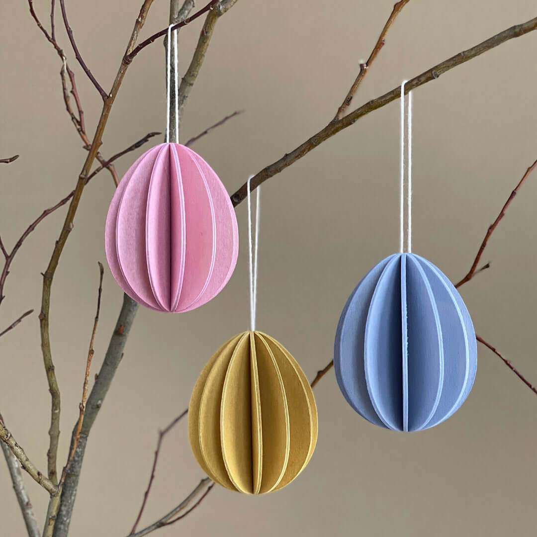 Lovi Eier Bunte Mischung 7cm (3Stk )