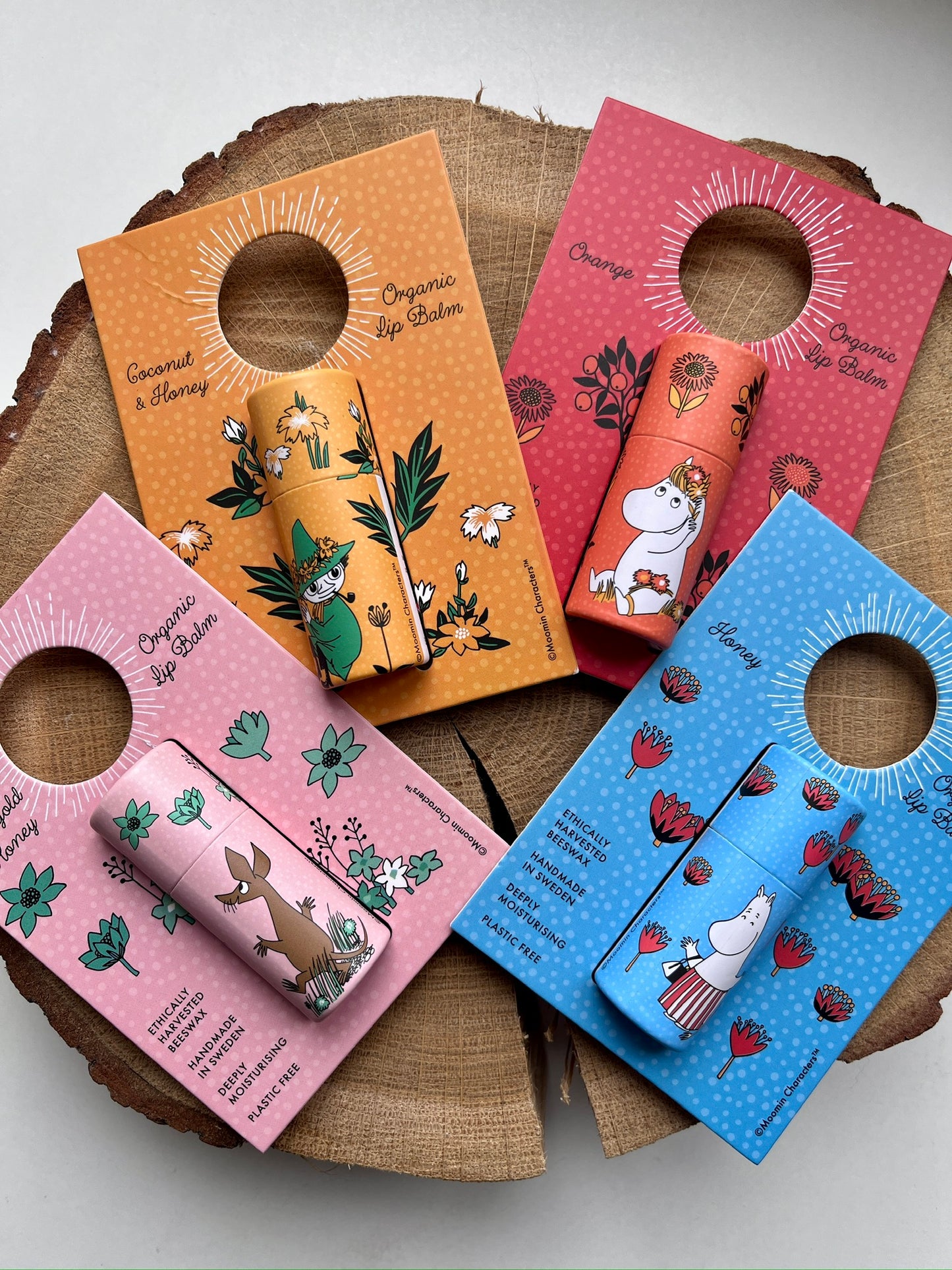 Gustaf & Linnea Moomin Lippenbalsam Honig 8.5g