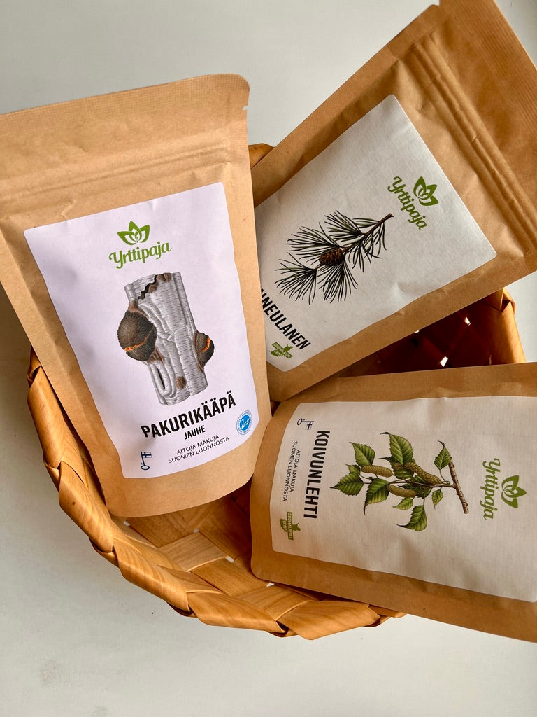 Yrttipaja Chaga-Pulver 35g