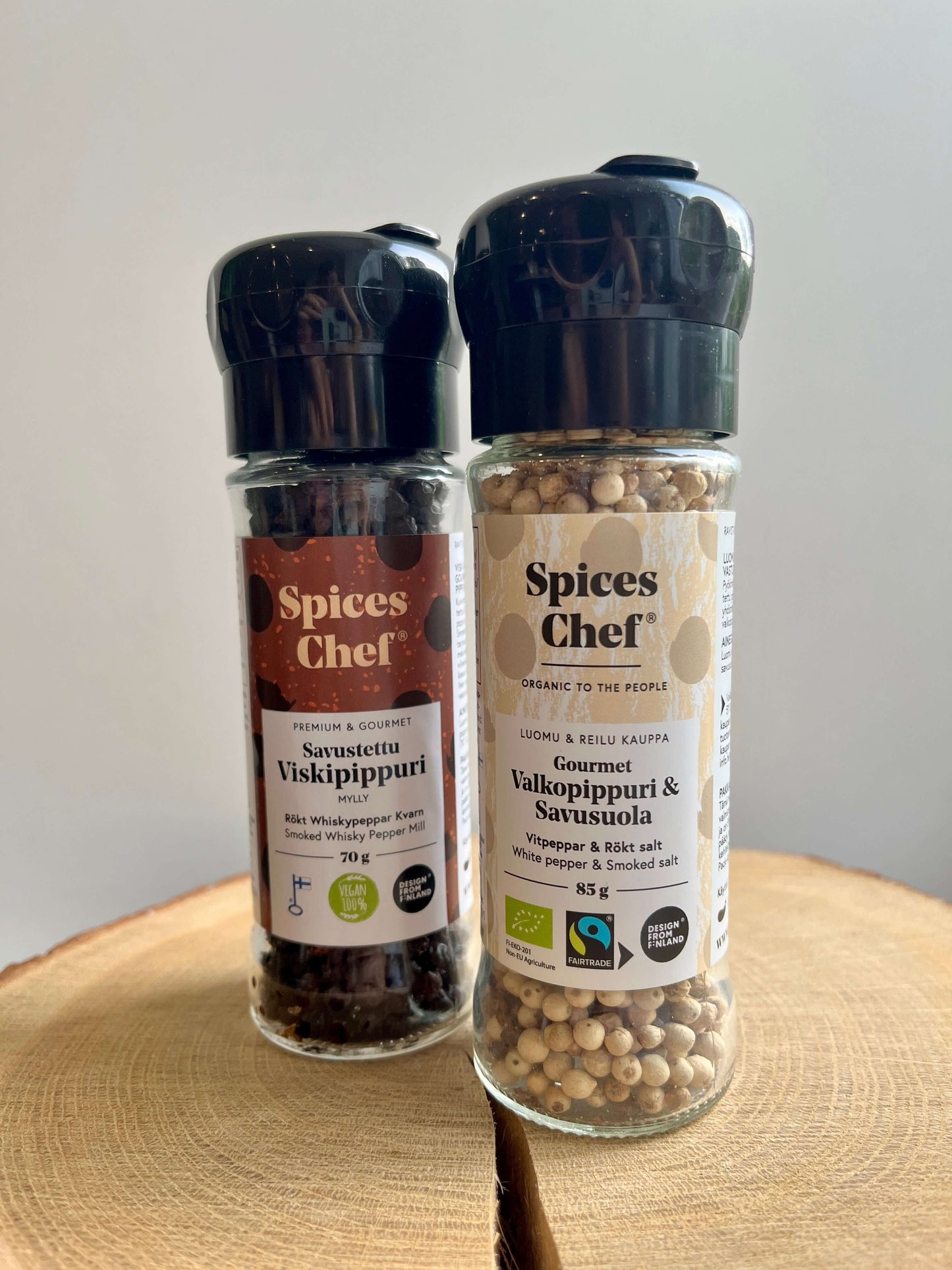 Spices Chef Weisser Pfeffer & Räuchersalz Mühle Bio 85g