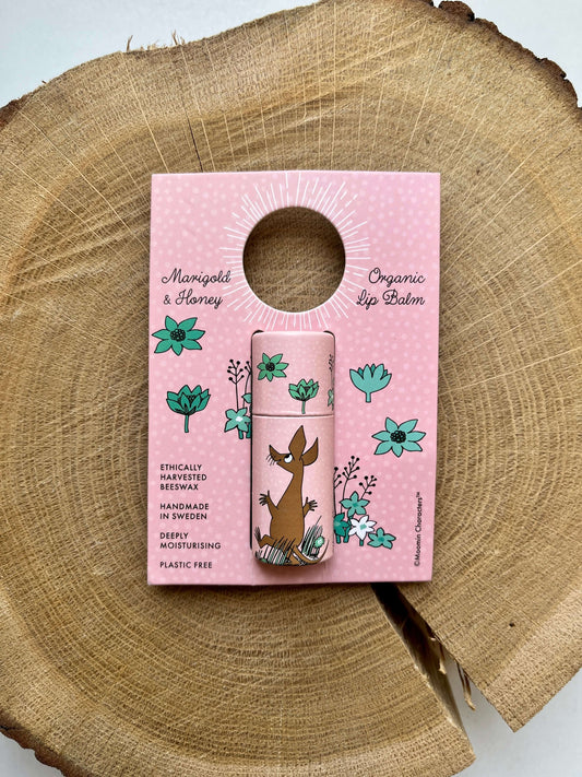 Gustaf & Linnea Moomin Lippenbalsam Ringelblume & Honig 8.5g