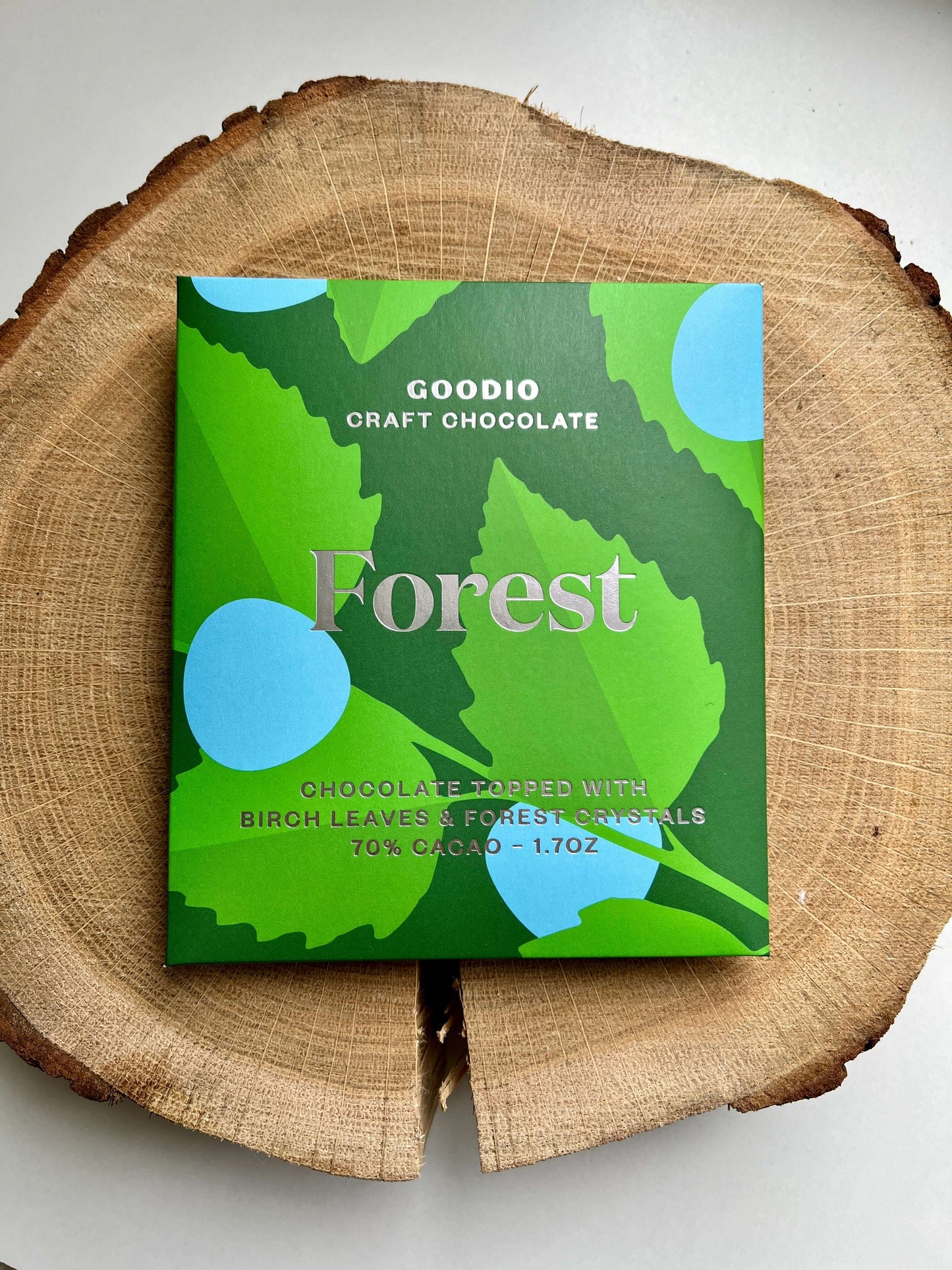 Goodio Forest 70% vegane Schokolade 48g (saisonal verfügbar)