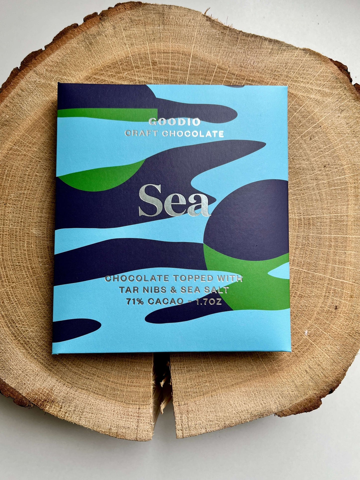 Goodio Sea 71% vegane Schokolade 48g (saisonal verfügbar)