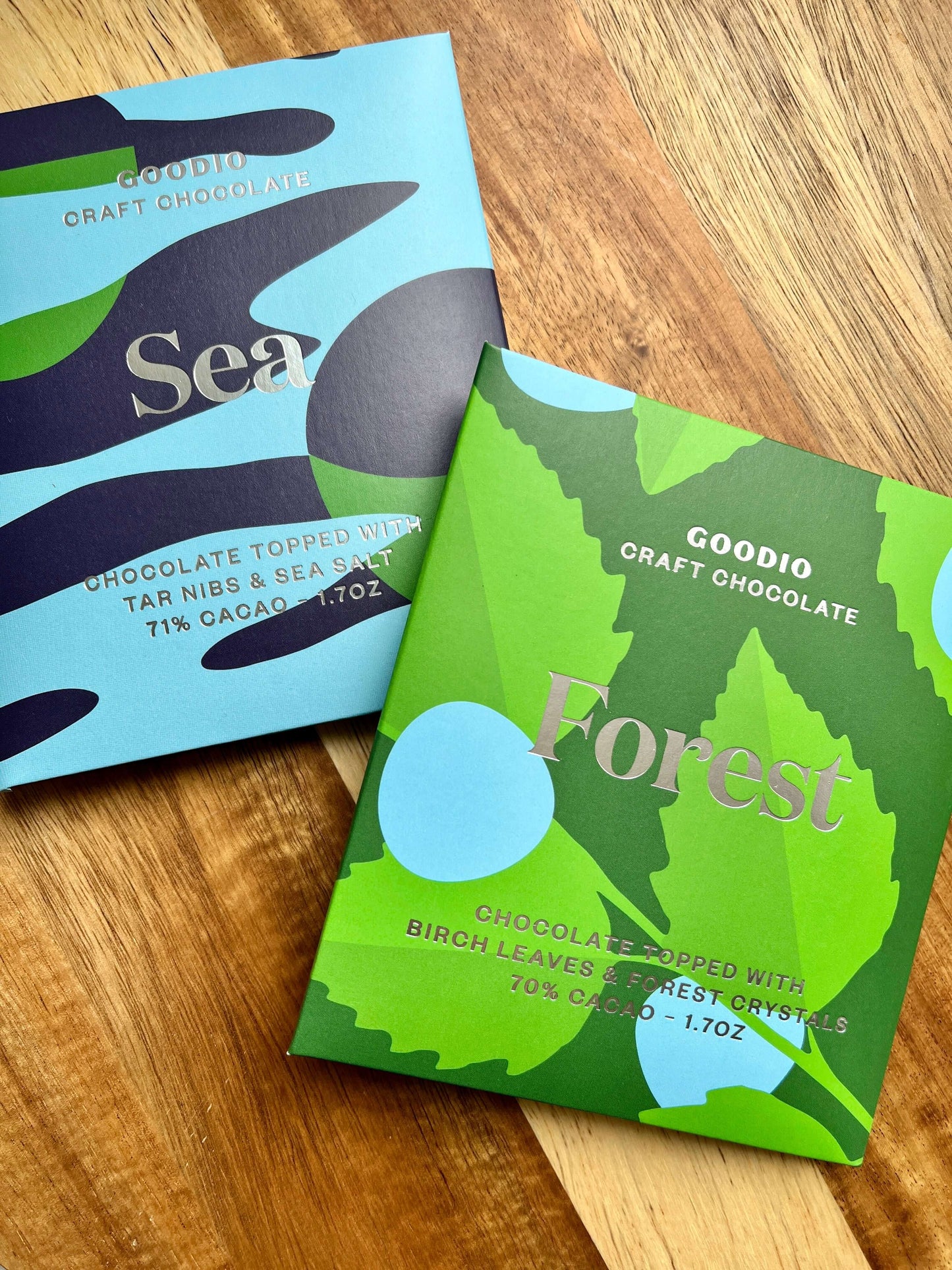 Goodio Forest 70% vegane Schokolade 48g (saisonal verfügbar)