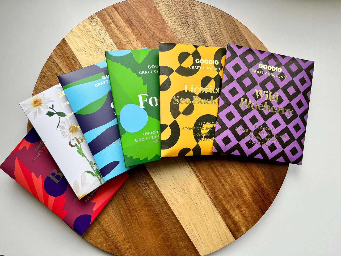 Goodio Berry 71% vegane Schokolade 48g (saisonal verfügbar)