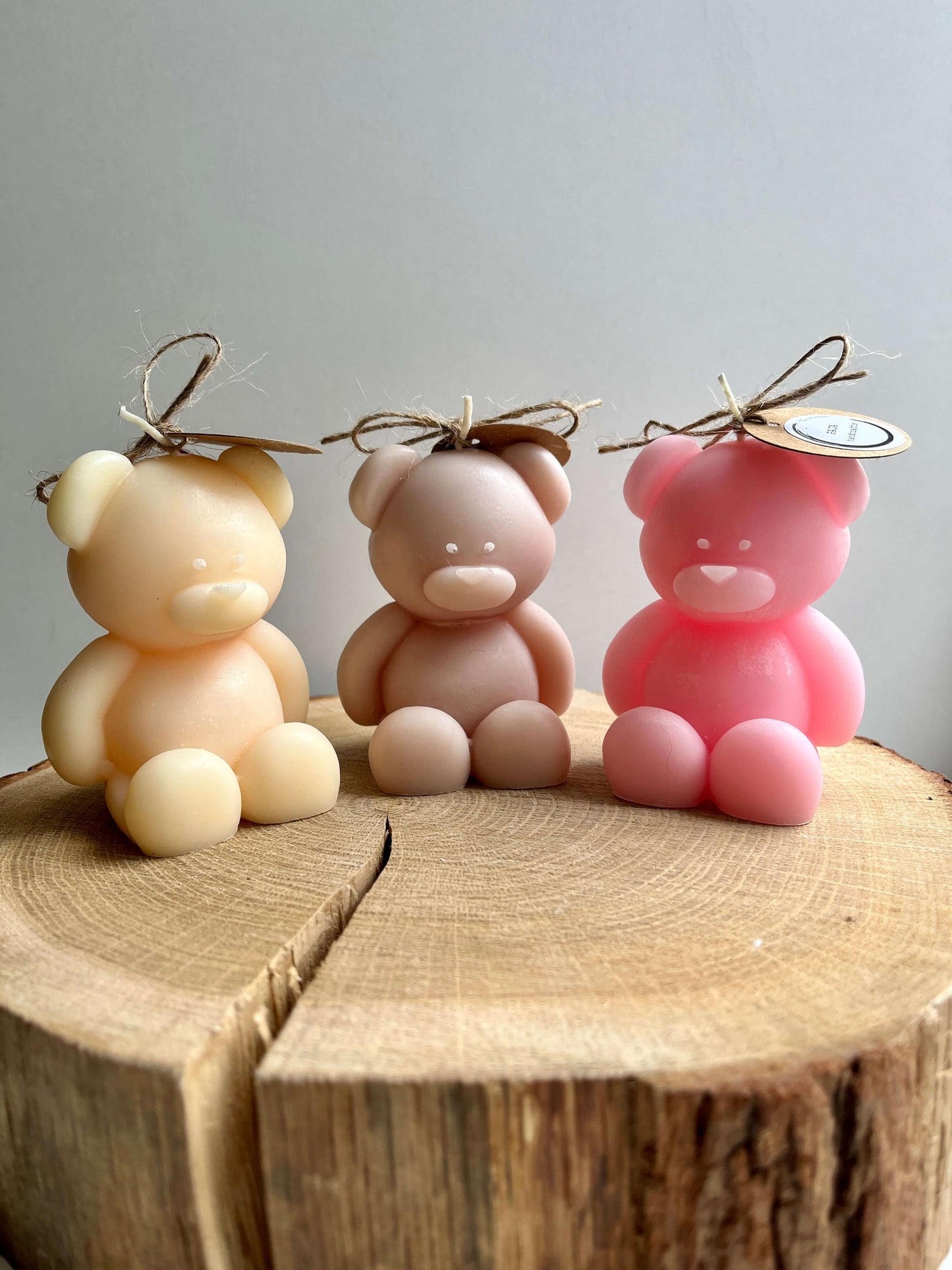 Paja Handcrafts Teddy Bear Candle