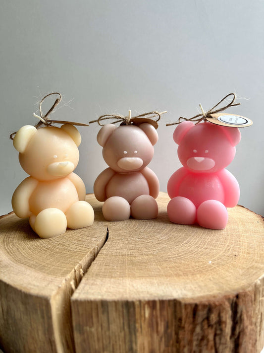 Paja Handcrafts Teddy Bear Candle