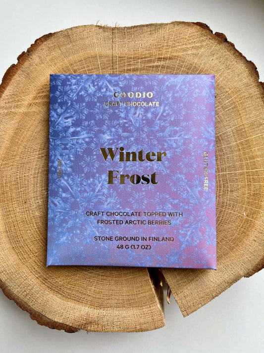 Goodio Winter Frost vegane Schokolade 48g (saisonal verfügbar)