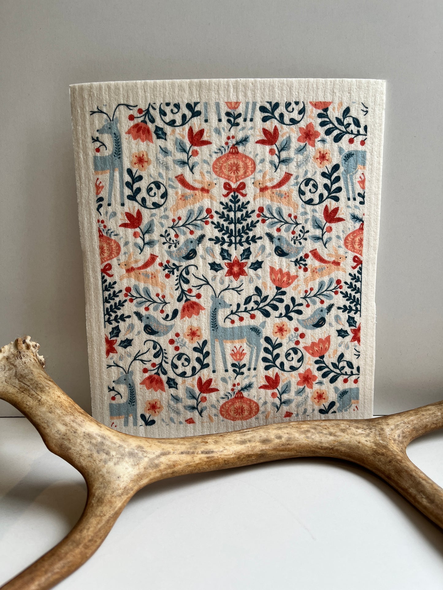 More Joy Schwammtuch "Buntes Weihnachten"