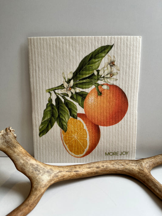More Joy Schwammtuch "Orangen"