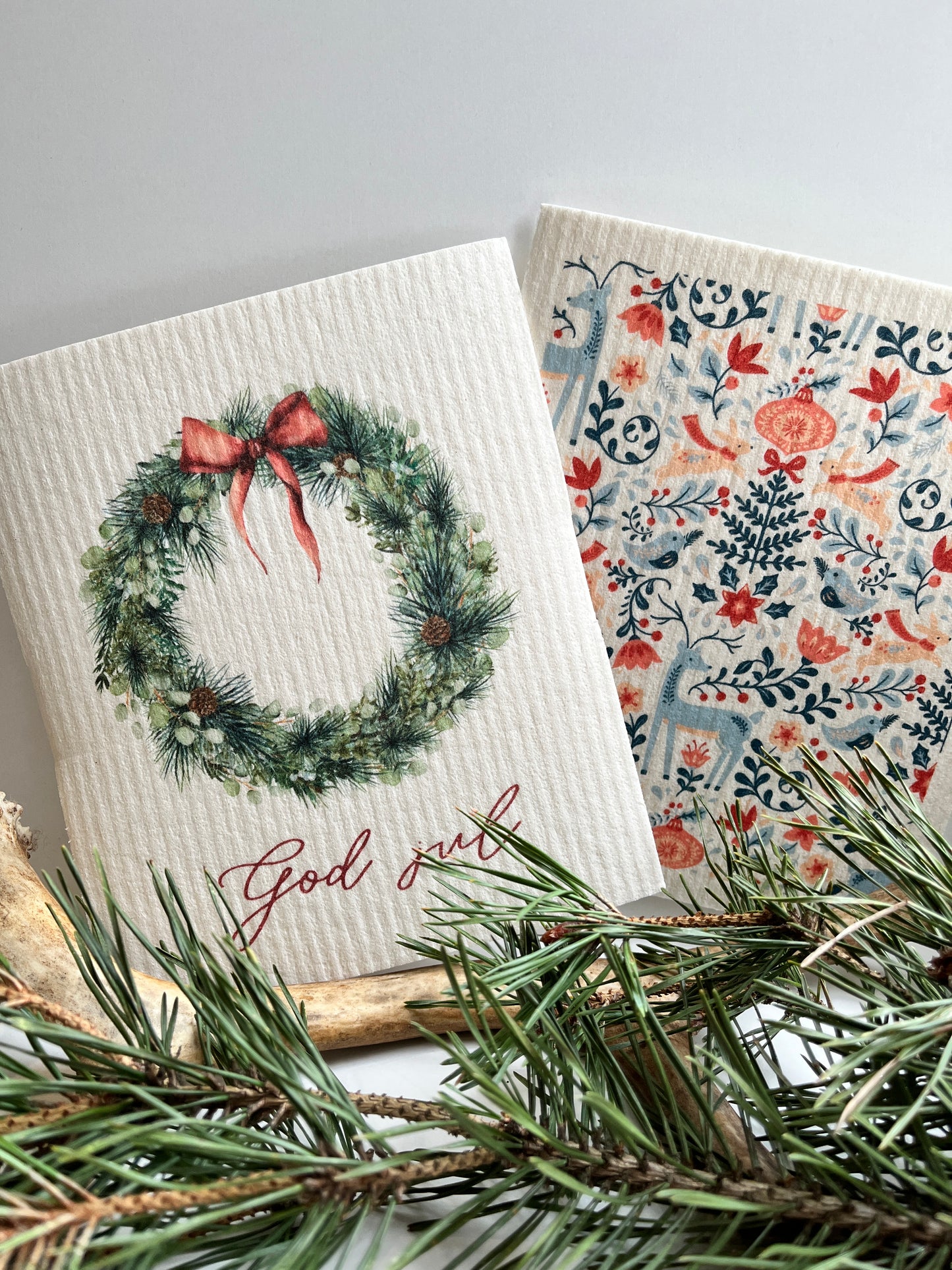 More Joy Schwammtuch "God Jul"