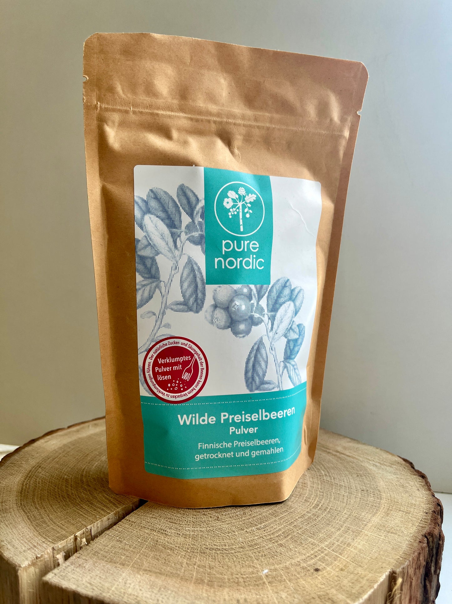 pure nordic Wilde Preiselbeeren Pulver 100g