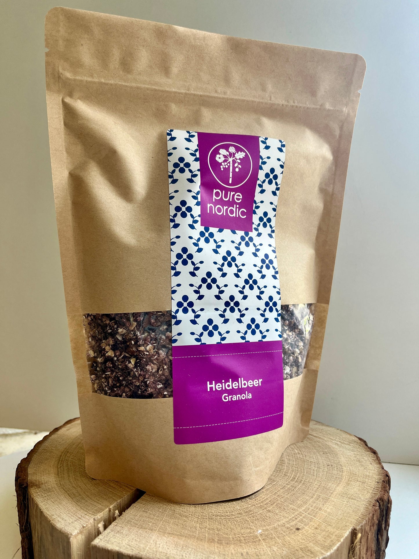 pure nordic Heidelbeer Granola 350g