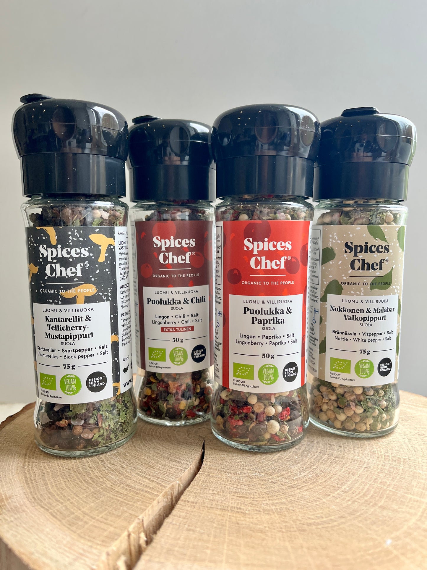 Spices Chef Preiselbeere & Chili Salzmühle Bio 50g