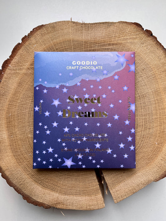 Goodio Sweet Dreams 49% vegane Schokolade 48g (saisonal verfügbar)
