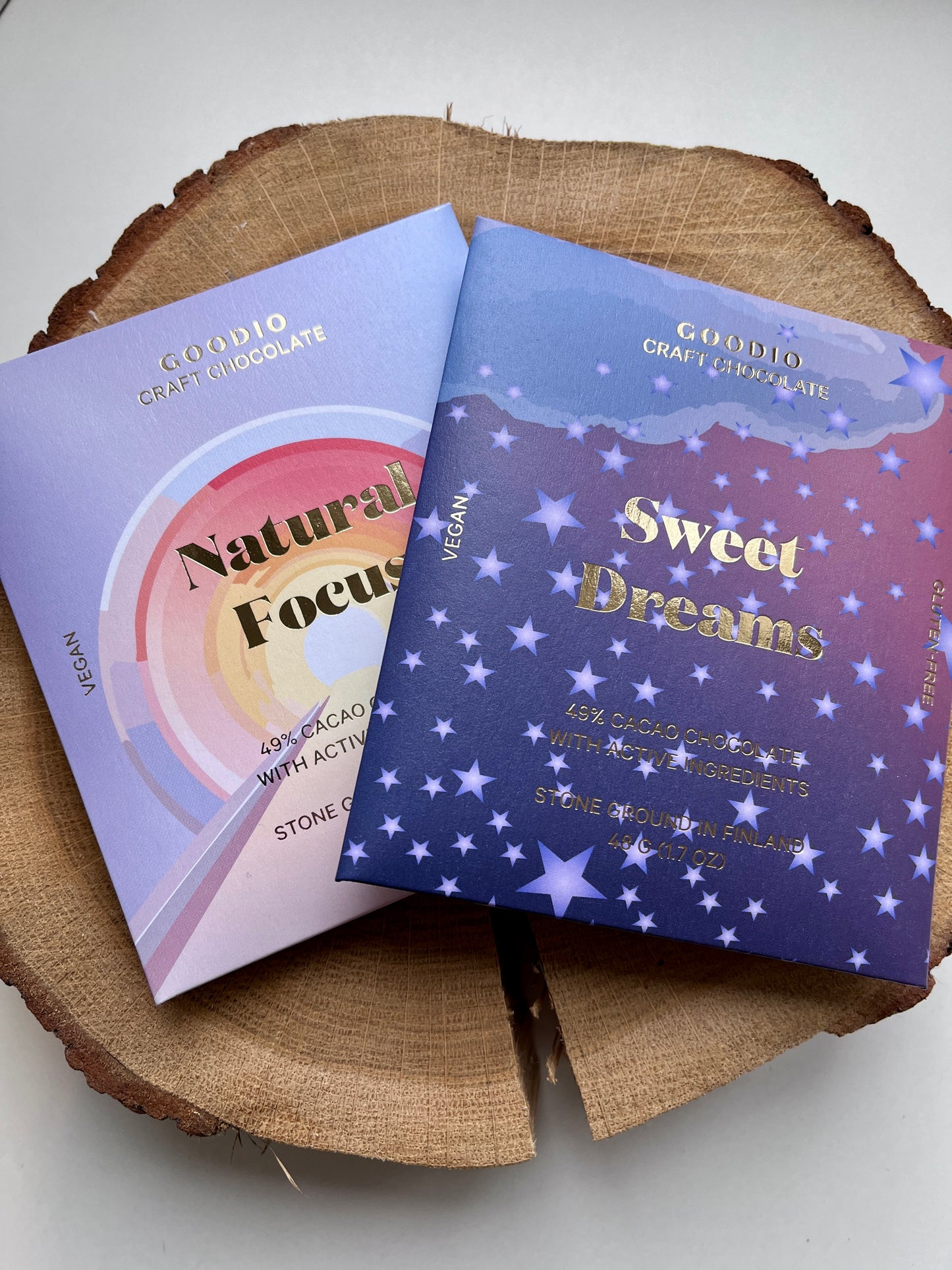 Goodio Sweet Dreams 49% vegane Schokolade 48g (saisonal verfügbar)