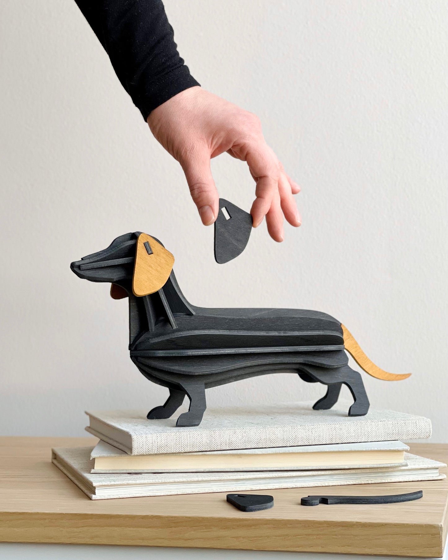 Lovi Dachshund Black XL 31 cm