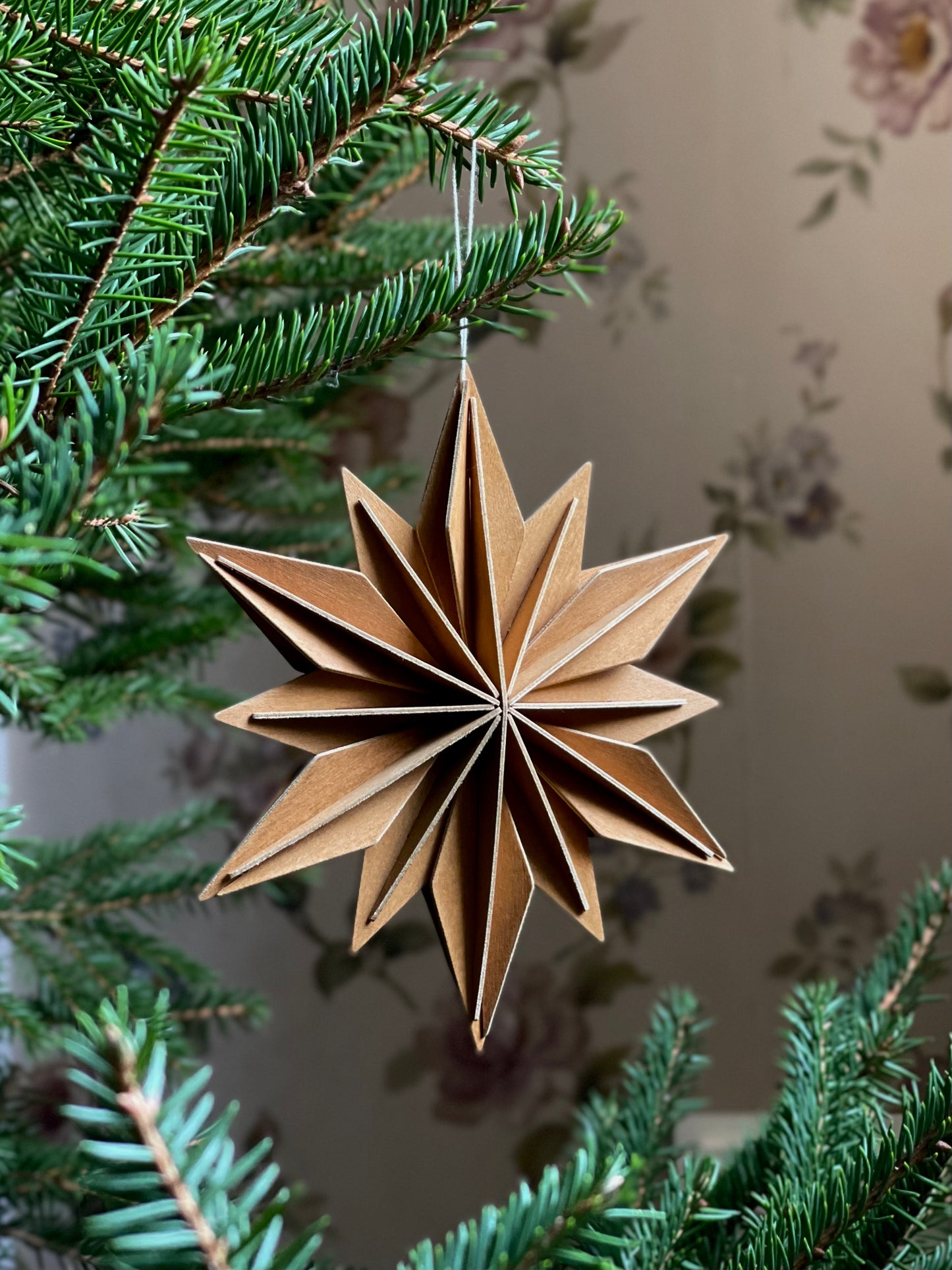 Lovi Deko Stern Zimt L 15cm
